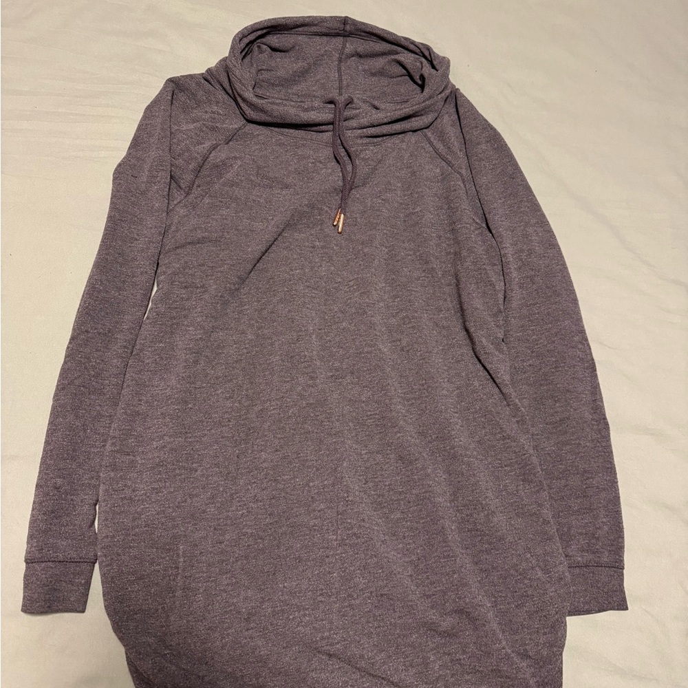 Isabel Maternity by Ingrid & Isabel Cowl Neck Sweatshirt - Gray